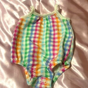 0-3 month colorful one piece